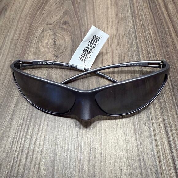 $1,095 Balenciaga 4G Cat Gradient Oversize Oval Sunglasses - Picture 3 of 8